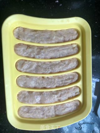 自制鸡肉肠的做法步骤：8