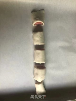 手抓饼香肠卷的做法步骤：4