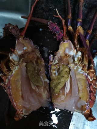 龙虾头粥的做法步骤：1
