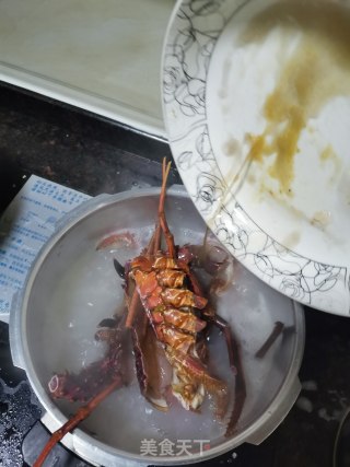 龙虾头粥的做法步骤：3