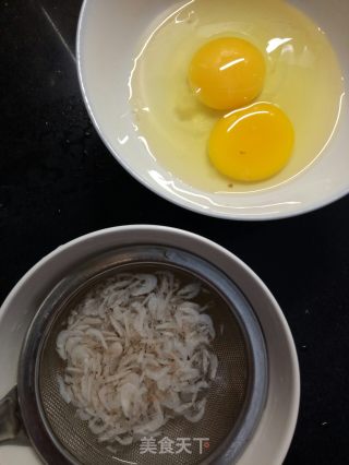 虾米蒸蛋的做法步骤：2