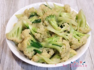 蚝油清炒菜花的做法步骤：7
