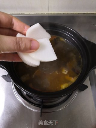 白萝卜炖牛腩的做法步骤：8