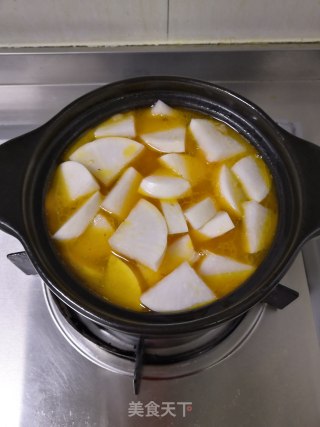 白萝卜炖牛腩的做法步骤：9