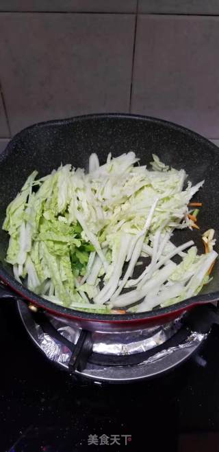 清炒绍菜的做法步骤：4