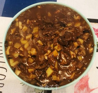 洋葱牛肉咖喱羹的做法步骤：5