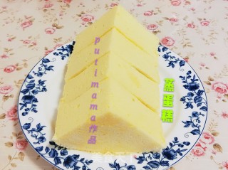 八寸蒸蛋糕的做法步骤：22