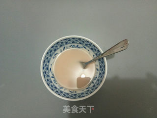 蜜豆藕粉酒酿圆子的做法步骤：2