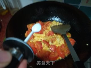 番茄鸡蛋面的做法步骤：8