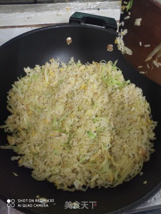 土豆条炒饭的做法步骤：6