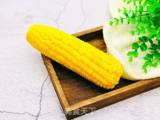 清蒸水果玉米的做法步骤：7