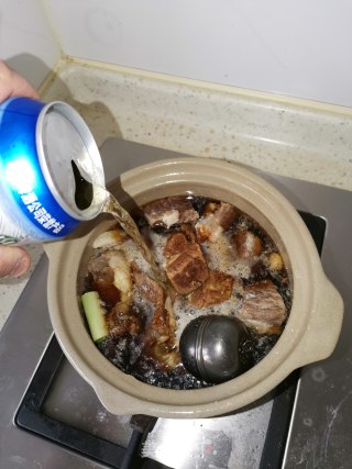 白萝卜炖牛肉的做法步骤：5