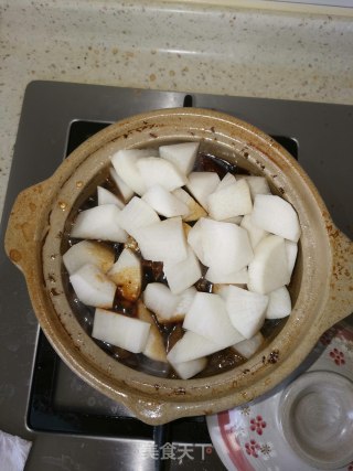 白萝卜炖牛肉的做法步骤：6