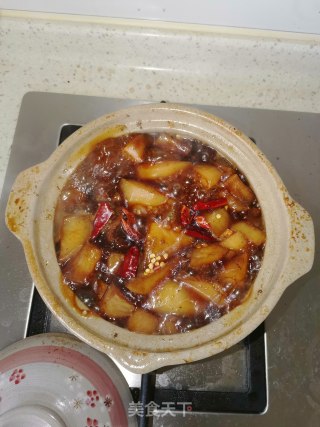 白萝卜炖牛肉的做法步骤：7