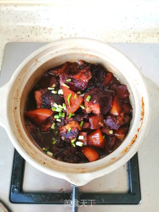 白萝卜炖牛肉的做法步骤：8