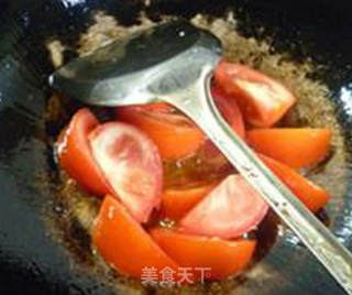 西红柿炒鸡蛋盖浇面的做法步骤：8