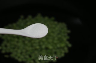 腊肉丁炒青豆的做法步骤：4