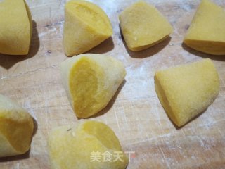 南瓜糯米红豆包的做法步骤：5