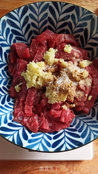 牛肉小酥肉的做法步骤：3