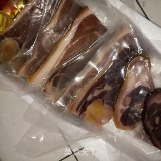 金华火腿蒸娃娃菜的做法步骤：1