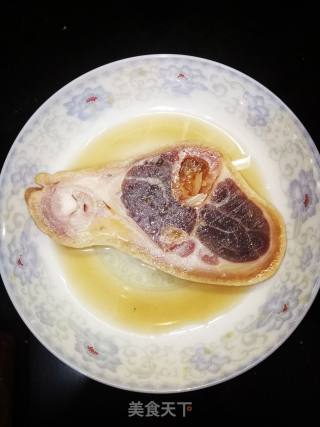 金华火腿蒸娃娃菜的做法步骤：3