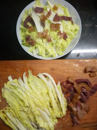 金华火腿蒸娃娃菜的做法步骤：6