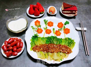#清肠食谱#蚝油蒜蓉生菜的做法步骤：16