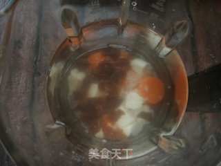 胡萝卜红薯桂圆山药米浆的做法步骤：6