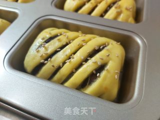 南瓜豆沙小餐包的做法步骤：19