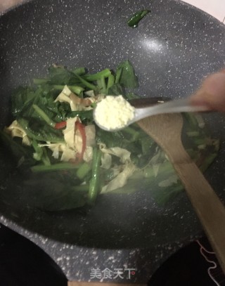 （红色吉祥菜）财福双全的做法步骤：8