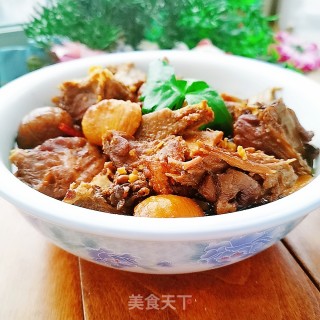 板栗烧鸭的做法步骤：10