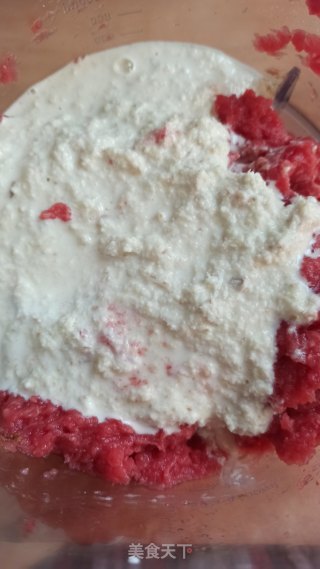 能弹起的牛肉丸的做法步骤：7