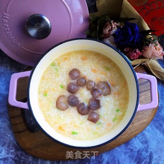 蟹黄海参粥的做法步骤：10