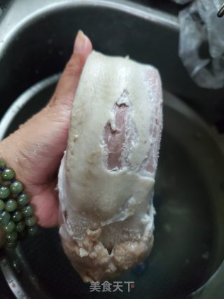 马蹄莲藕煲猪脷的做法步骤：5