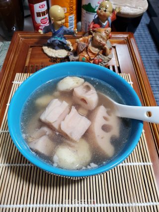 马蹄莲藕煲猪脷的做法步骤：13