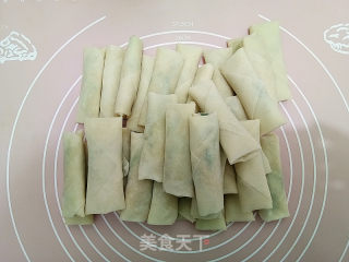 三丝春卷的做法步骤：14