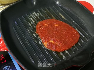 #Harthsun珐琅铸铁牛排煎锅试用#香煎牛排的做法步骤：6