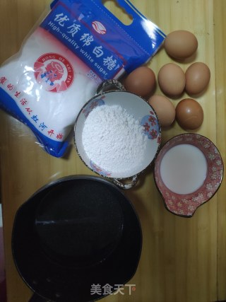 古早蛋糕的做法步骤：1
