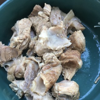 葱香剔骨肉的做法步骤：9