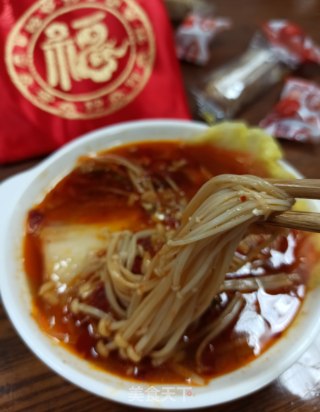 蒜蓉辣酱蒸金针菇娃娃菜的做法步骤：9