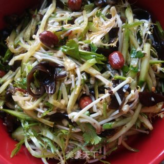 凉拌食蔬的做法步骤：5