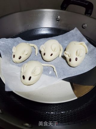 小老鼠馒头的做法步骤：12