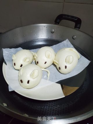 小老鼠馒头的做法步骤：13