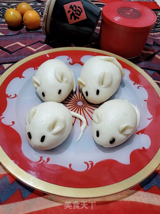 小老鼠馒头的做法步骤：17