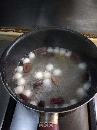 酒酿鸡蛋丸子的做法步骤：5