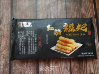 红糖糍粑的做法步骤：1