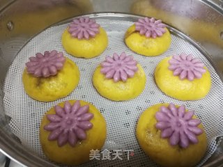 南瓜花样脂油饼的做法步骤：13