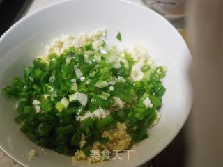小葱拌豆腐的做法步骤：5
