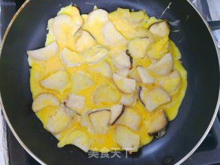 杏鲍菇煎蛋的做法步骤：5