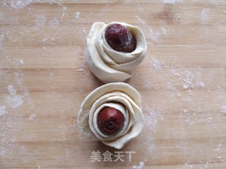枣花馒头的做法步骤：12